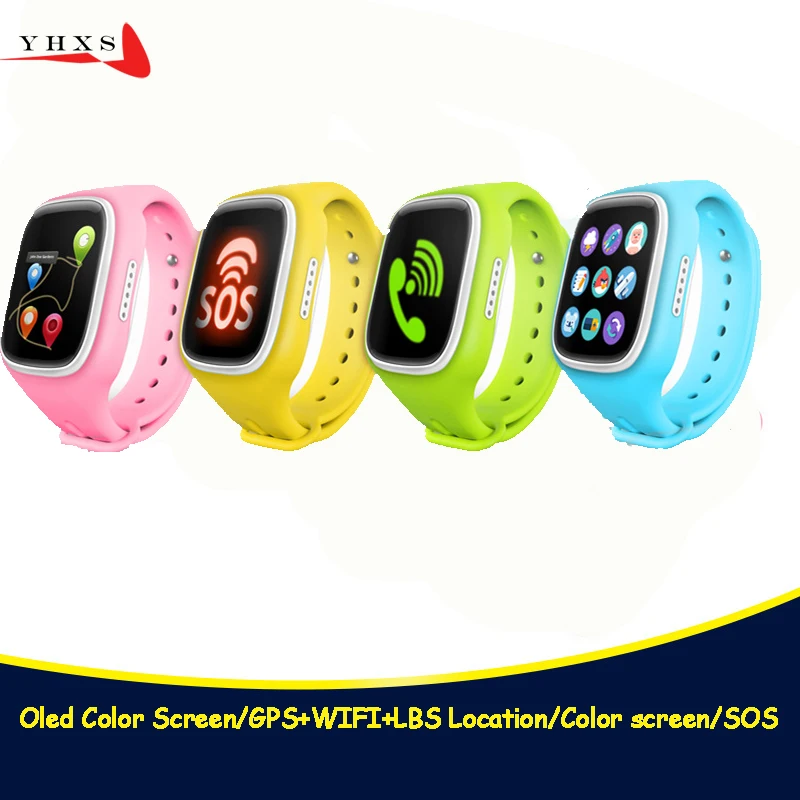 

Waterproof Detachable Smart GPS WIFI Location Touch Screen SOS Call Monitor Pedometer Wristwatch Finder Tracker Watch for Kid