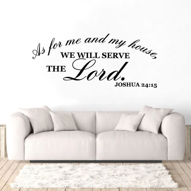 vinyl wall art stickers bible verse wall decals home living room