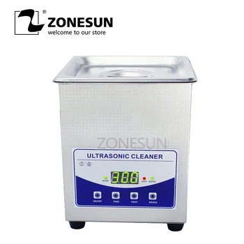 

ZONESUN 2L Display Ultrasonic Cleaner With LCD For Jewelry Watch Denture Glasses Blind Cleaning Machine