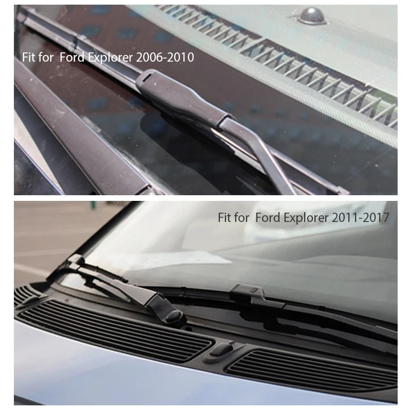 NOANS щетка стеклоочистителя для Ford Explorer 4th 5th лобовое стекло Оригинальная передняя лобовое стекло авто чистящие полоски аксессуары