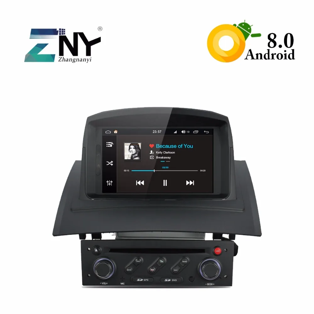 Perfect Android 8.0 Auto Radio For Renault Megane 2 2005-2009 Fluence 7" Car Stereo RDS FM Audio Video GPS Navigation Headunit Carplay 5