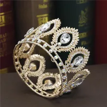 Роскошные Красивые Свадебные короны и диадемы для выпускного вечера, диадема, королевская головная повязка для девочек и мальчиков, аксессуары для волос