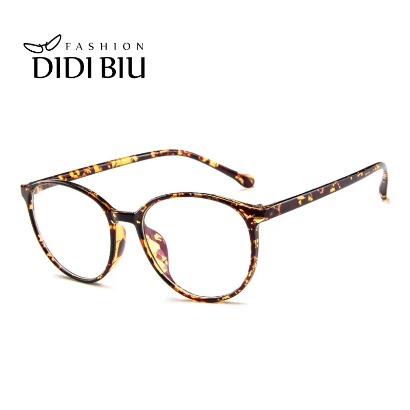 

DIDI Vintage Round Transparent Glasses Frame Women Men Ultra Light Clear Glasses Optical Prescription Eyewear Frame Lunette W852