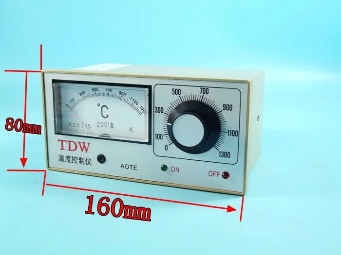 K 0 1300 градусов Φ регулятор температуры типа TDW 2001 с ручкой|temperature controller|temperature