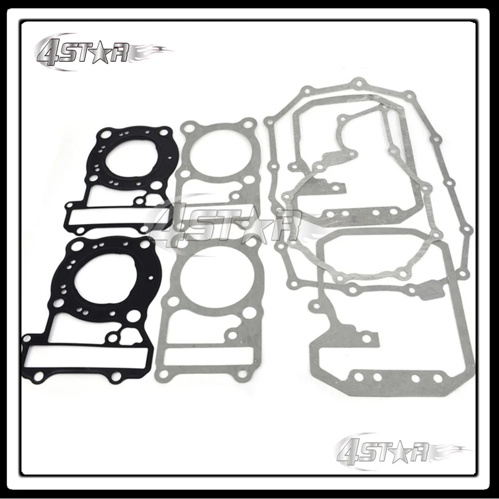 High Quality Complete Motorcycle Engine Crankcase Covers Cylinder Gaskets Set For Steed 400