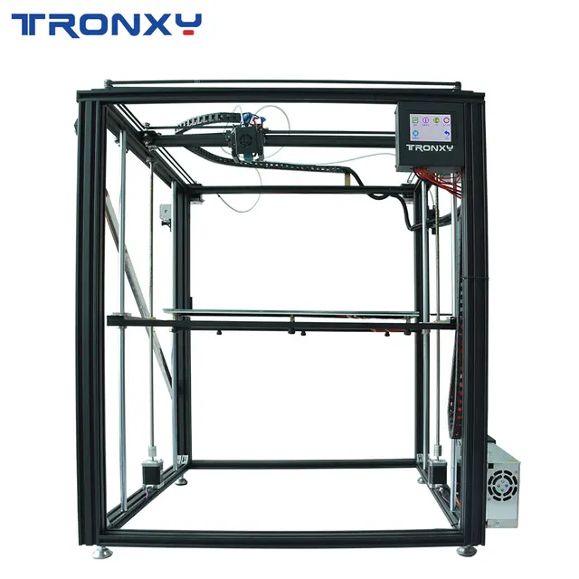 Special Price 2019 Newest Tronxy X5ST-500-2E Larger 3D Printer 2 In 1 Out Double Color Extruder Cyclops Single Head