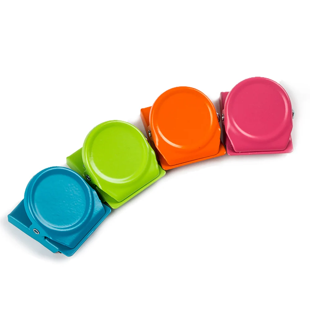 

Magnetic Metal Clips Refrigerator Whiteboard Wall Fridge Magnetic Memo Note Clips Magnets Metal Clip Fridge Decoration