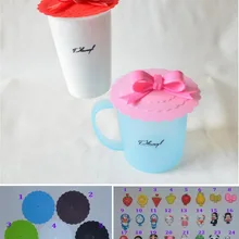 50 шт/партия DIY силиконовые крышки для кружек, многоразовый силикон крышка чашки пыленепроницаемые DIY сплайсинга теплоизоляция крышка чашки