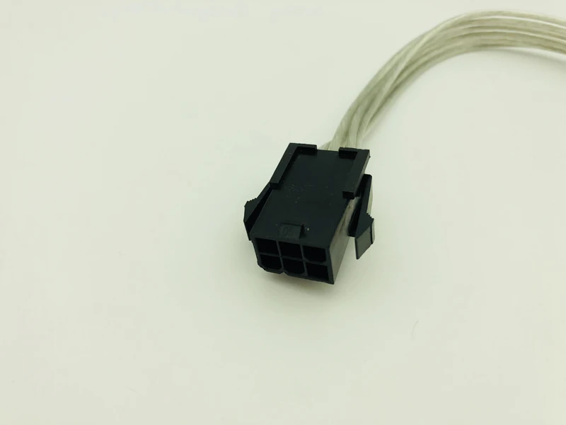 6Pin Female to 6Pin Male PCI Express Power Converter Cable CPU Video Graphics Card 6Pin to 6Pin PCIE Power Cable for Mining 20cm