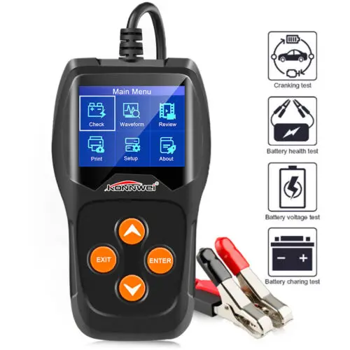 

12V Car Battery Tester KW600 Car Scanner Reader Tester Diagnostic Tool