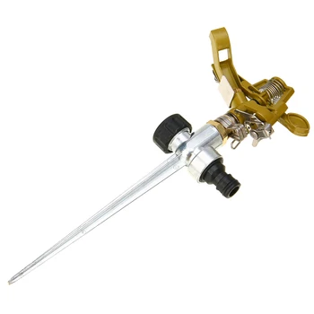 

Garden Yard Lawn Watering Sprinkler Grass Metal Impulse Spike Hose Water Sprinkler Sprayer Nozzle For Garden Irrigation Tools