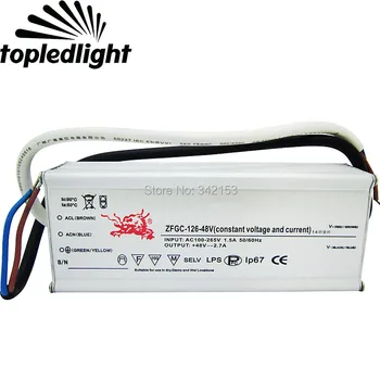 

IP67 Waterproof Lighting Transformers 38-48V 2.7A 126W High Power Constant Current Led Driver For DIY Lamp Light Power Supply
