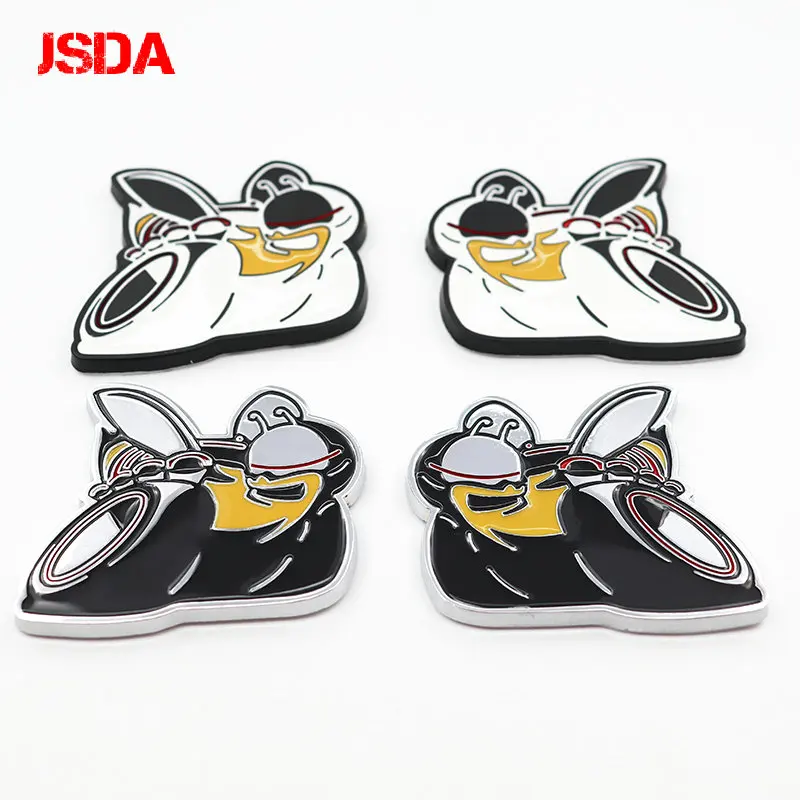 

3D metal Camaro Bumblebee Car logo door Fender side Sticker waist line badge Creative decoration rear trunk emblem sticker