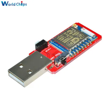 

CH340 CH340G USB To ESP8266 ESP-07 Wireless Wifi Developent Board Module Wi-Fi Built-in Antenna To TTL Driver Module