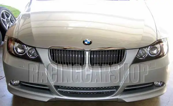 PAINTED Front LIP Splitter chin spoiler 1PAIR for BMW OEM type E90 3-series 2006-2009