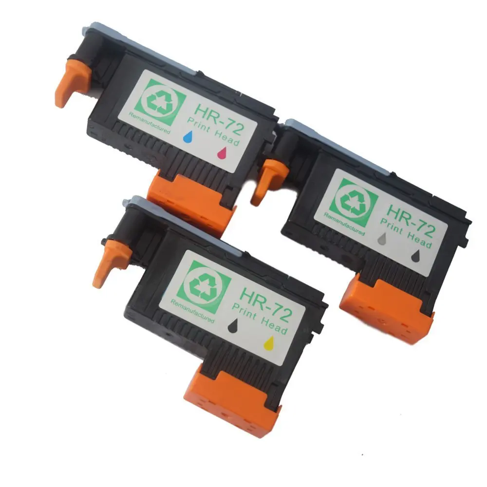 

Refurbished Printheads for HP 72 3 Pack,Used in C9380A C9383A C9384A For HP T1100 T795 T770 T610 790 1100ps