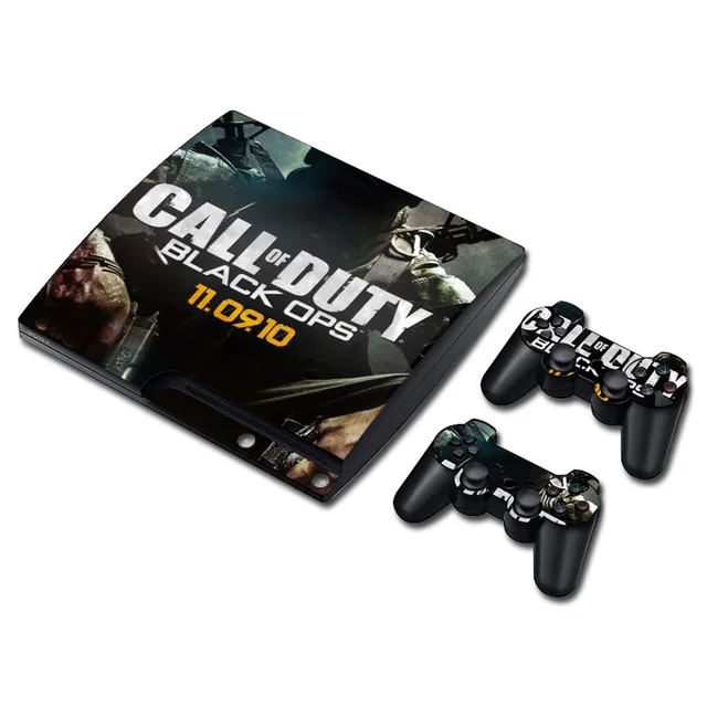 Best Offers Call of Duty Skin Sticker Decal for PS3 Slim PlayStation 3 Console and Controllers For PS3 Skins Sticker Vinyl