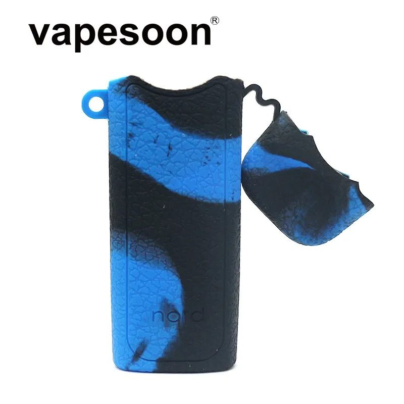 1 шт. Vapesoon Nord силиконовый чехол, защитный чехол для SMOK Nord Pod system Vape комплект, силиконовый чехол Nord футляр для вейпа с металлическим шнурком