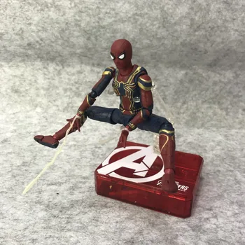 

Avengers infinity war Superhero SHF Spider-Man Peter Parker Iron Man 's teammates PVC Action Figure
