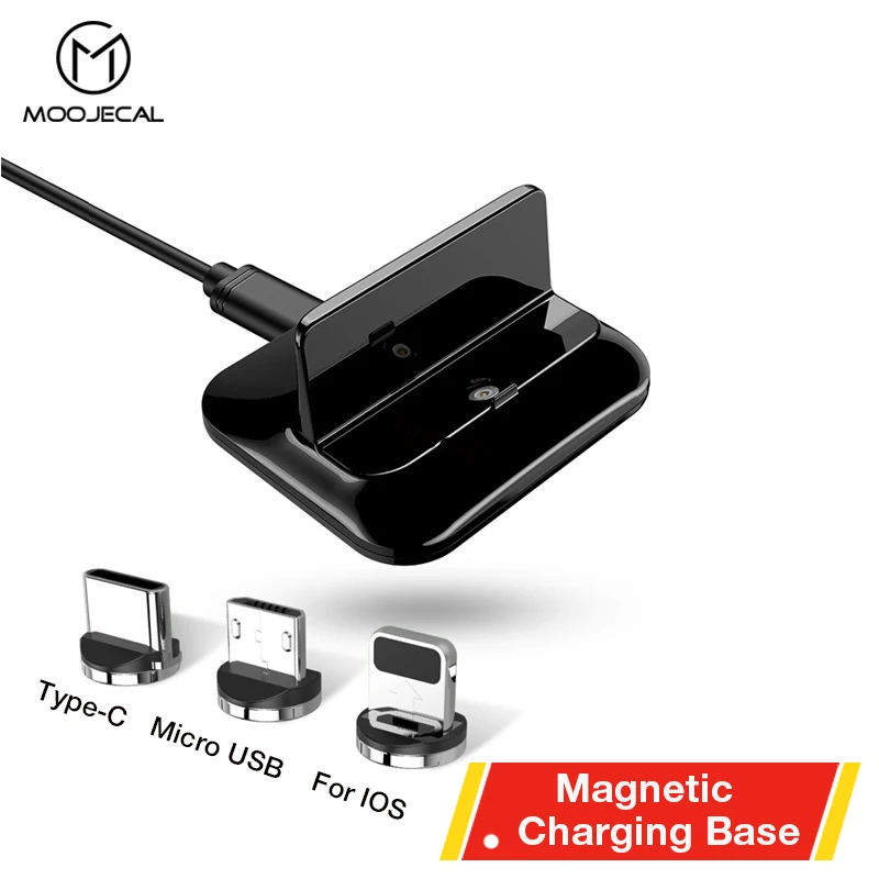 

MOOJECAL NEW Magnetic charger Fast Charge USB charging base for Xiaomi huawei Tablet Android USB Charging Cord Micro usb cable