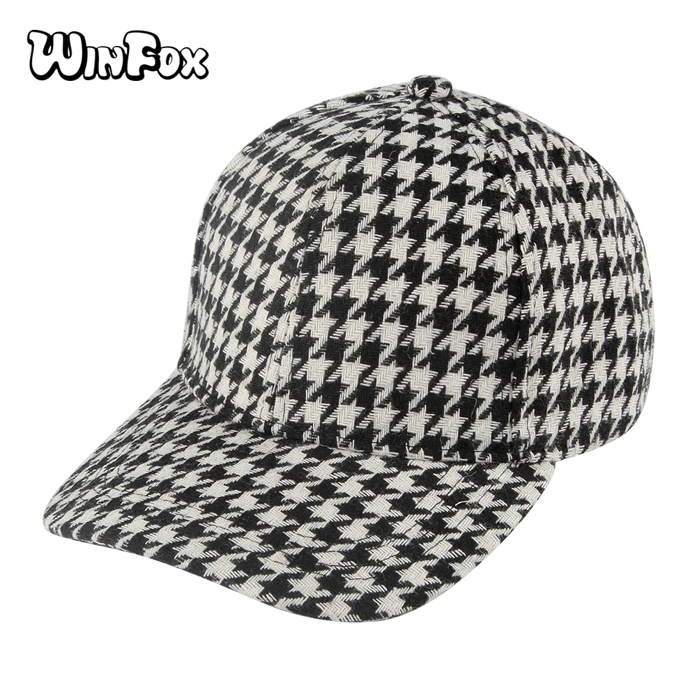 mens houndstooth hat