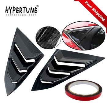 

Free Shipping Rear Window Quarter Side Vent Window Louvers Scoop Cover For Honda Civic 10th 2016 2017 Car-styling Parts
