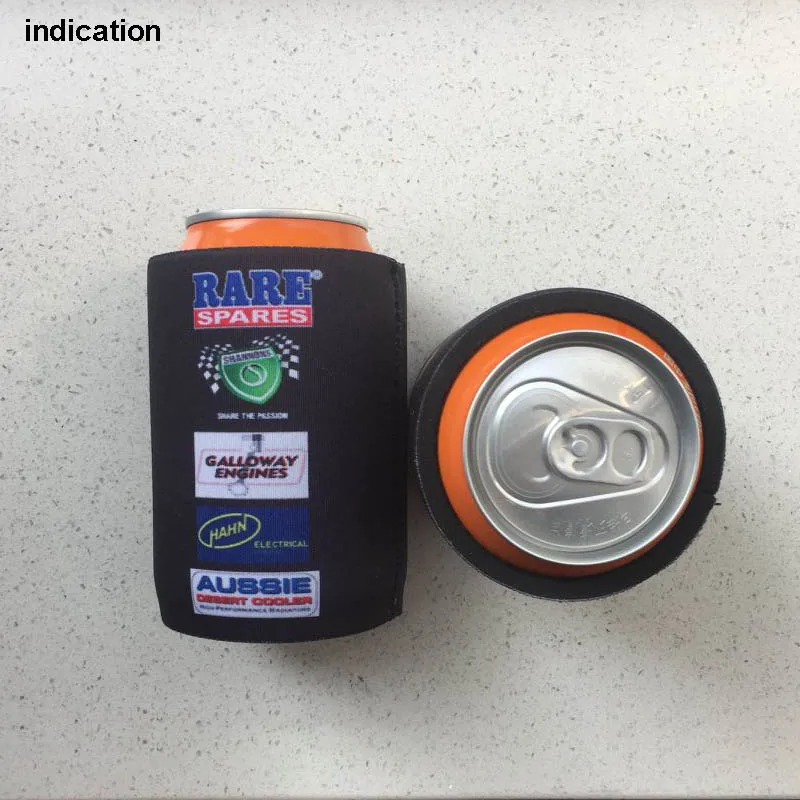 200 개/몫 사용자 정의 Stubby 홀더 Neoprene 맥주 병 쿨러 바 보온병 절연 가방 방수 아이스 팩 맥주 캔 커버