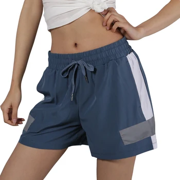 

Women's Summer Relaxed Breathable Tennis Soft Sports Yoga Gym Shorts with Pockets