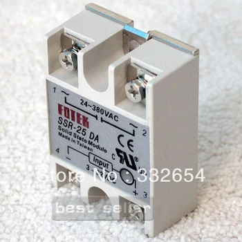 

Solid State Relay SSR-25DA 25A 250V 3-32VDC