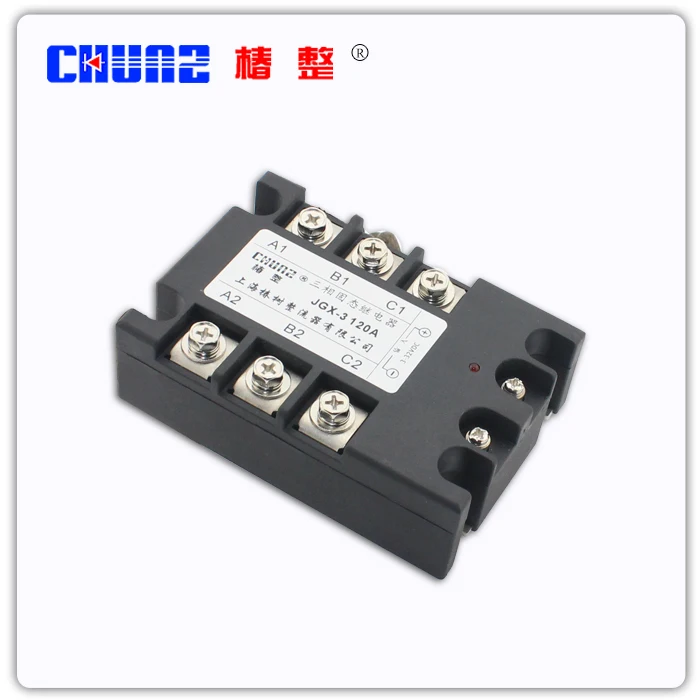 

[ZOB] JGX3 120DA three-phase solid state relay reinforced copper base - Chunshu rectifier --2PCS/LOT