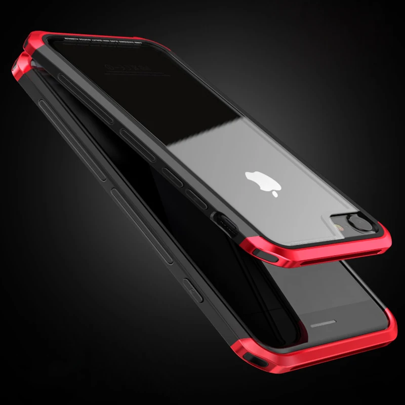 Чехол для Apple iPhone 8Plus X 7 Plus прозрачный стеклянный чехол iPhone8 iPhone7 X|luxury case|case pluscase for |