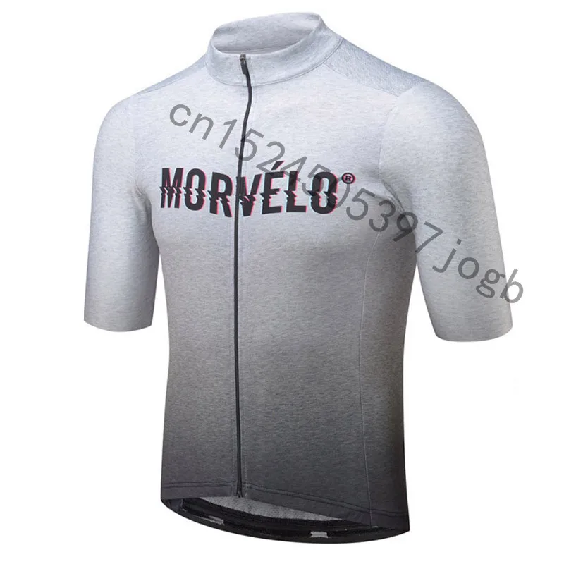 Новинка morvelo Мужские Короткие рукава велосипедные майки Джерси для горного кофта для велоспорта Триатлон велосипед Bicicleta только рубашка одежда для велоспорта - Цвет: 18