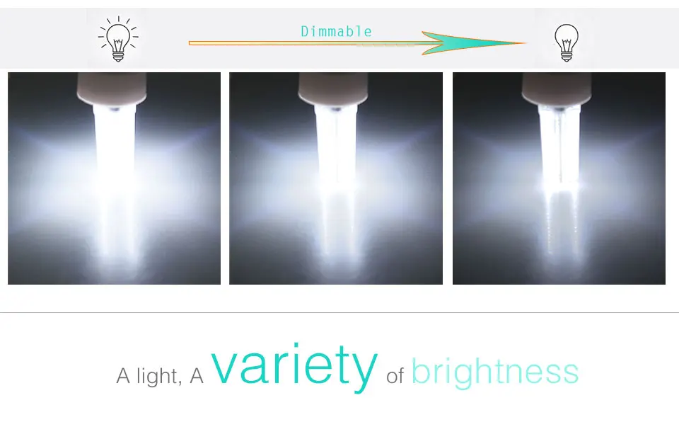 Silicone LED Corn Bulbs E11 E12 E14 E17 G4 G8 G9 LED Bulb Lamp 220V 110V  (7)