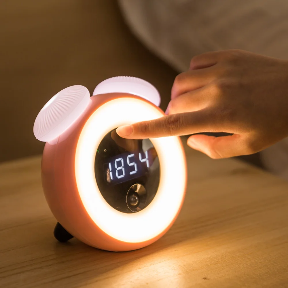 Led Light Bluetooth Switch Light Blue Perfume budzik zapachowy Wake Up