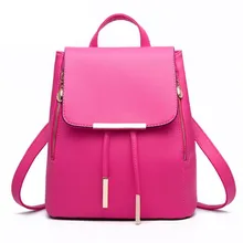 Jasmin Voyager Femmes En Cuir Sacs À Dos Cartable Voyage Épaule Sac Chaude rose Oct12