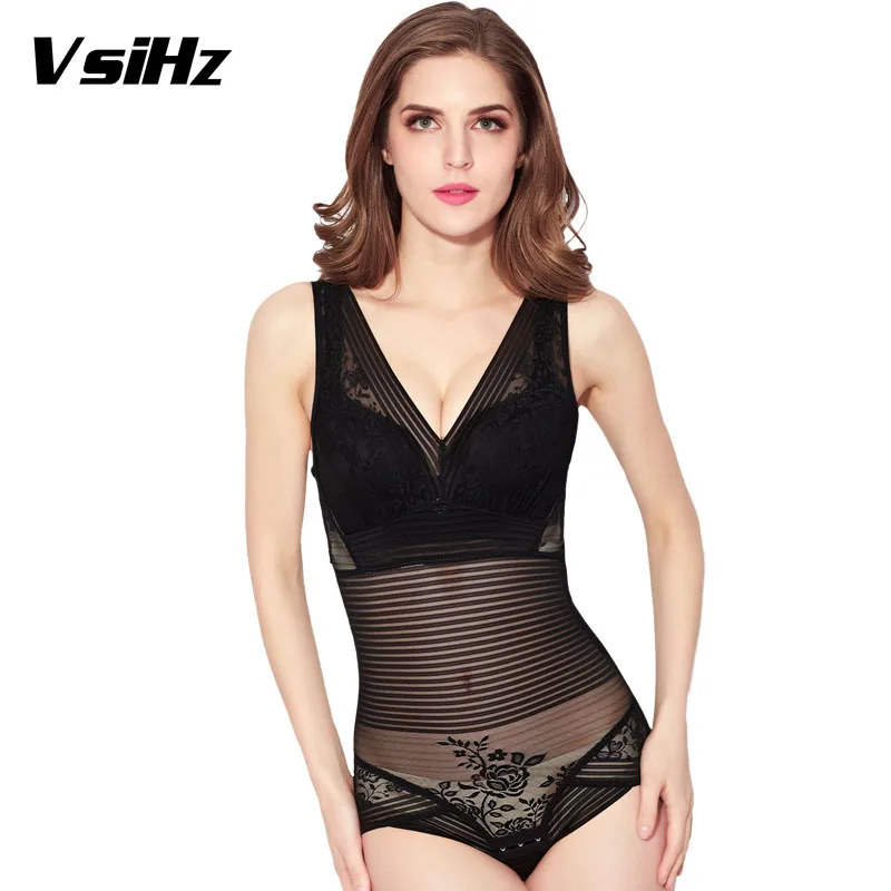 

New Women's Tummy Control Underbust Slimming Transpare Underwear Shapewear Body Shaper Control Waist Cincher Firm Bodysuits