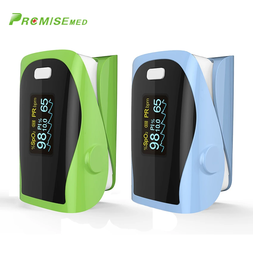 

Finger Pulse Oximeter,Accurate Oximetro For Medical Equipment,And Daily Sports Fitness Pulse Rate Alarm Meter,PR,SPO2-green+blue