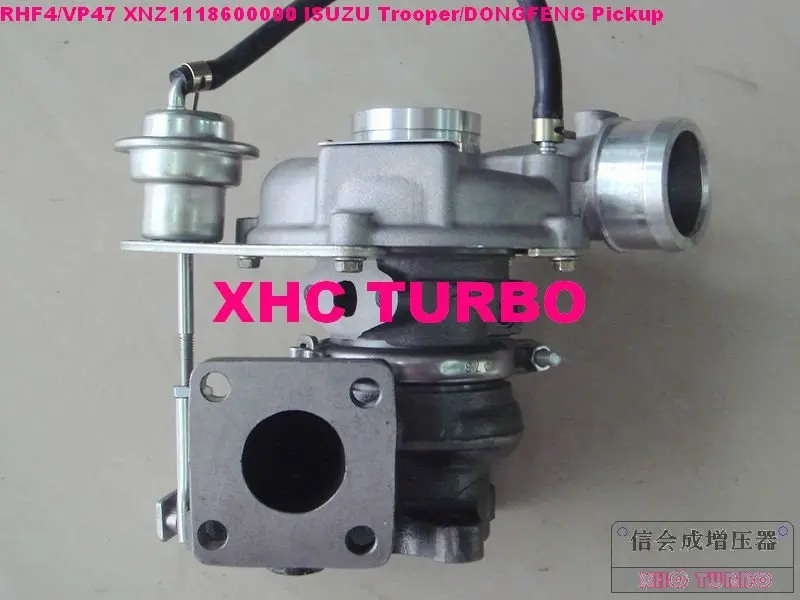  RHF4 VP47 XNZ1118600000 turbocharger for ISUZU Trooper/DONGFENG AUTO Pickup 4JB1T 2.8L