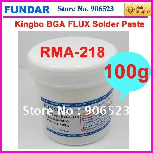 

1bottle free shipping Kingbo RMA 218 100g for Xbox 360 PS3 BGA Rework Reflowing Reballing solder paste