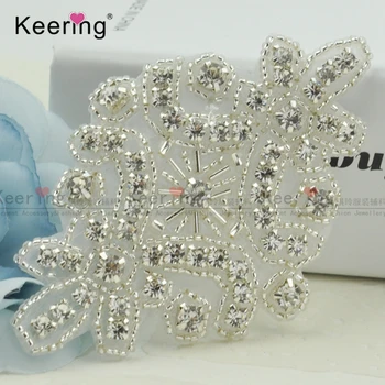 

Keering Beautiful Rhinestone Crystal Patches For Garter And Headband WRA-175