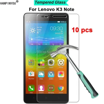 10 個 OUKITEL K9 強化ガラス 100% オリジナルプレミアム 9H 2.5D スクリーンプロテクターフィルム OUKITEL K9 電話 (フルではないカバー)