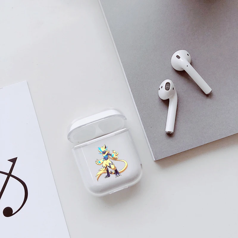 

Mink Covers For Airpods Case Transparent Wireless Earphone Charging Case for Apple AirPods 1 2 Hard PC Protective Cover