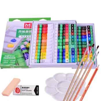 

Rich Acrylic Pigment, 24 Color Suit, Beginner Painting, Graffiti Wall, Painted Paints, Painted Pigments Acrylic Paint Set