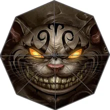 Benutzerdefinierte Aktion Spiel Amerikaner Mcgees Alice Tragbare Mode Faltbarer Regenschirm