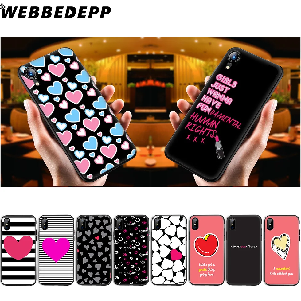 Мягкий силиконовый чехол WEBBEDEPP для iPhone 11 Pro Xr Xs Max X или 10 8 7 6 6S Plus 5 |