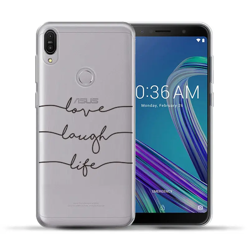 For ZC520TL ZC554KL ZE620KL TPU Fundas Clear TPU Cover for ASUS ZA550KL ZB501KL ZB602KL Back Silicone Protective Case (18)