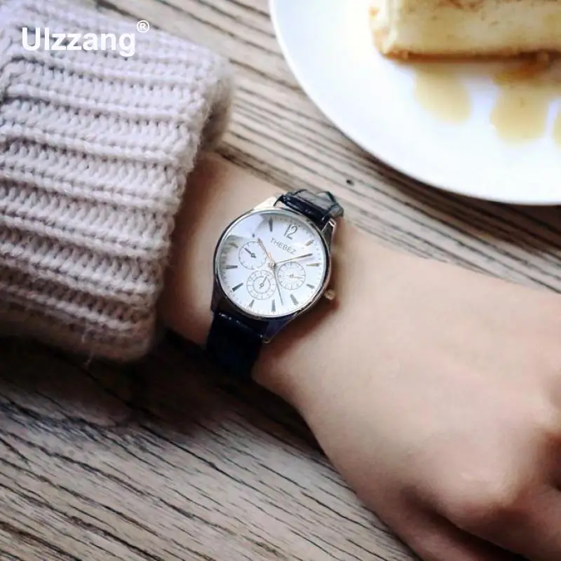 

New Fashion Woman Watches Young Artists Style Leisure Watch Ladies Round Quartz Analog Bracelet Wristwatch Gift Freeshipping