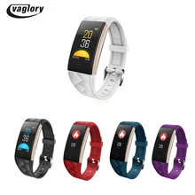 Smart Браслет 0.96 дюймов Цвет Экран IP68 Водонепроницаемый Шагомер Приборы для измерения артериального давления Фитнес трекер сердечного ритма Мониторы сообщение Sync