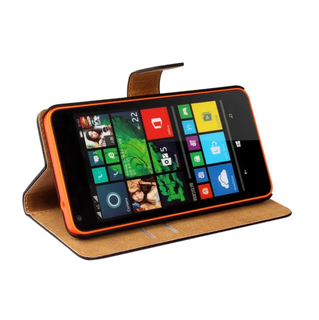 Для Fundas microsoft Lumia 640, чехол, Премиум чехол из искусственной кожи, бумажник, флип-чехол для Nokia Lumia 640, отделения для карт и держатель для денег, GG