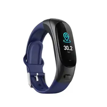 

V08 Wireless Bluetooth Earphone Smart Band 2 in 1 Earband Smart Bracelet Wristband Heart Rate Blood Pressure Monitor